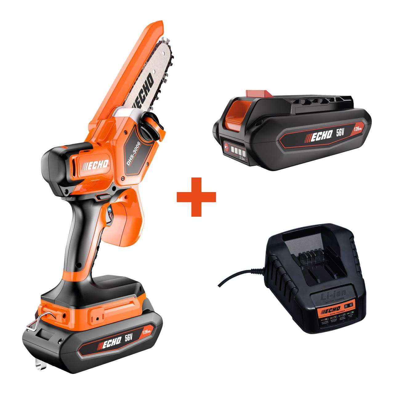56V Akku-Astsäge DHS-3006 Set - inkl. 1 x 2,5 Ah Akku und Schnellladegerät