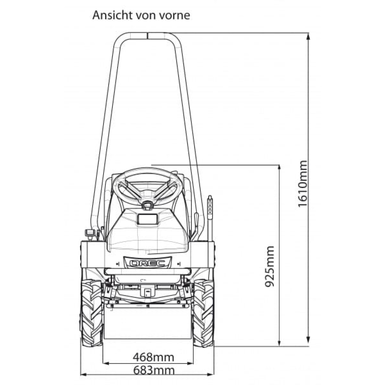 Aufsitzmäher RM 600 G / GXV390