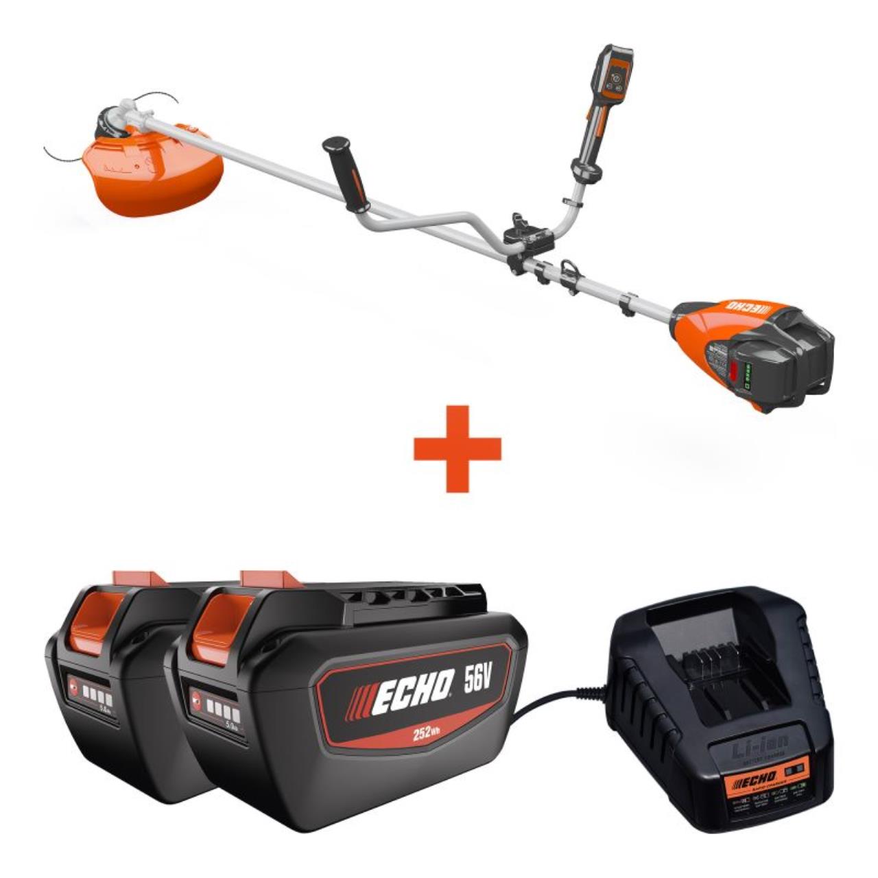 Akku-Motorsense DSRM-2600U - inkl. 2x 5,0 Ah Akku & Schnellladegerät