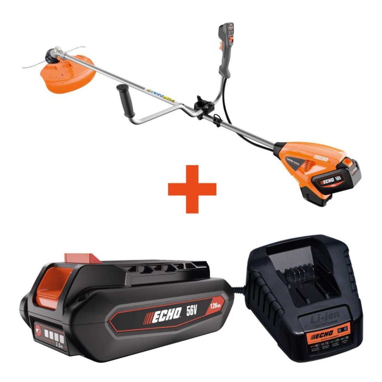 Akku-Motorsense DSRM-2400U - inkl. 1 x 2,5 Ah Akku und Schnellladegerät